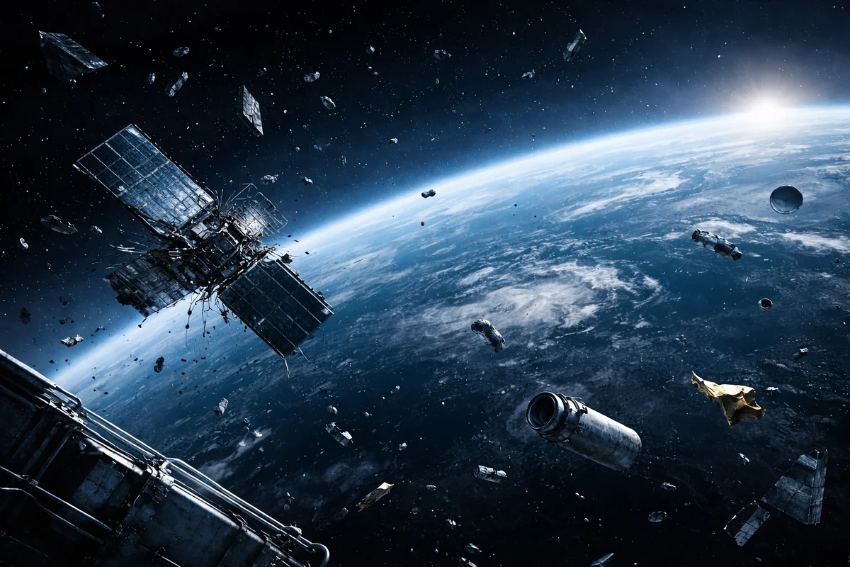 Europa estima más de 15.100 toneladas de material en el espacio y el problema sigue creciendo
