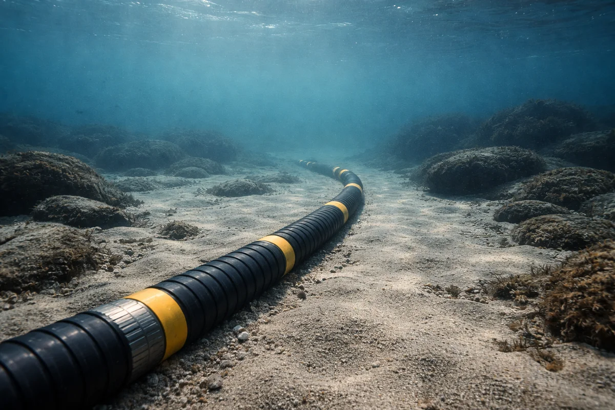 Los cables submarinos transportan más del 95% del tráfico mundial de internet