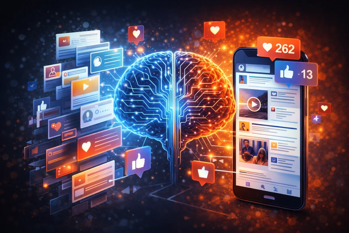 Cómo los algoritmos deciden qué ves en redes sociales