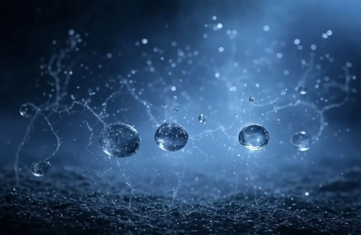Microrrelámpagos en gotas de agua: una posible clave para el origen de la vida en la Tierra