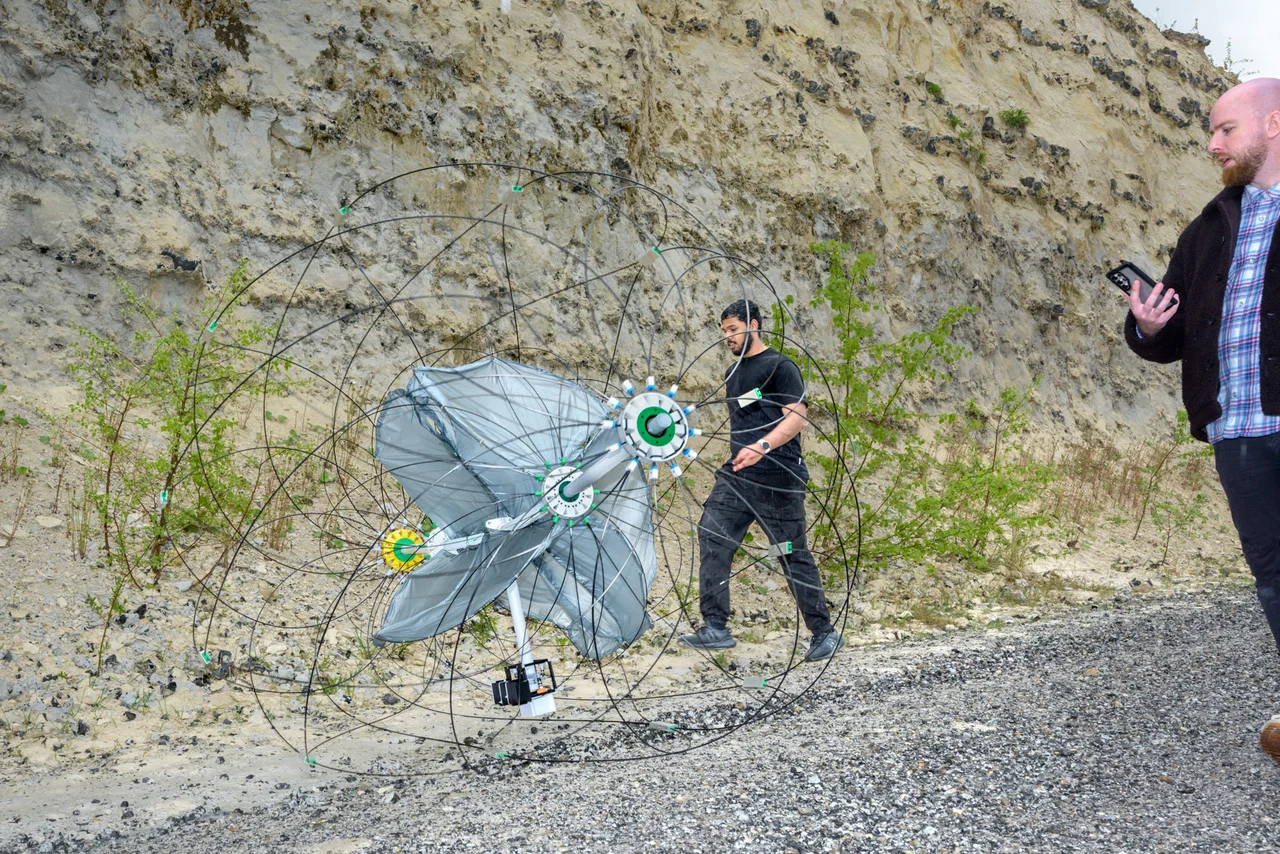 Los rovers Tumbleweed muestran en pruebas que podrán recorrer Marte impulsados solo por el viento