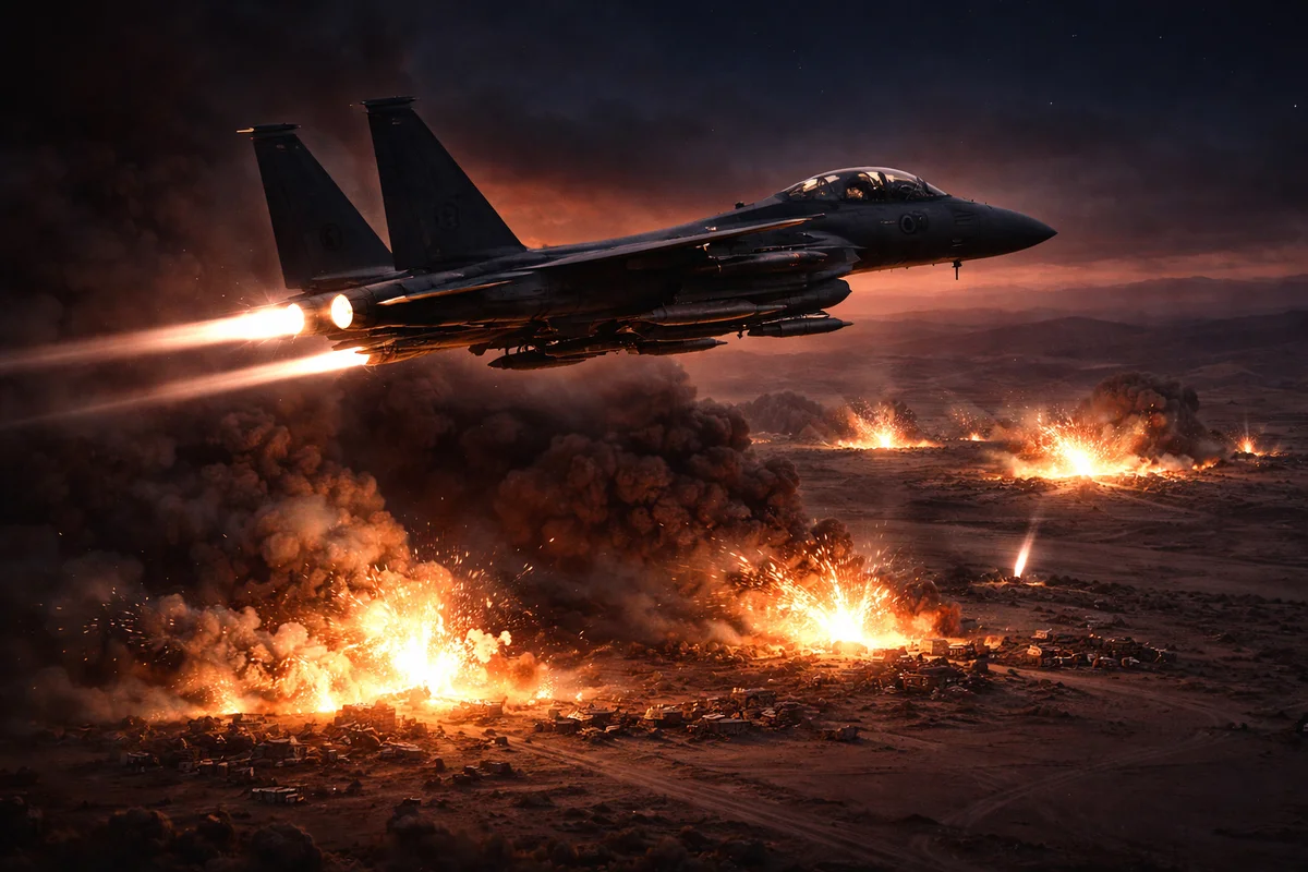 Estados Unidos lanza ataques a gran escala contra objetivos de ISIS en Siria