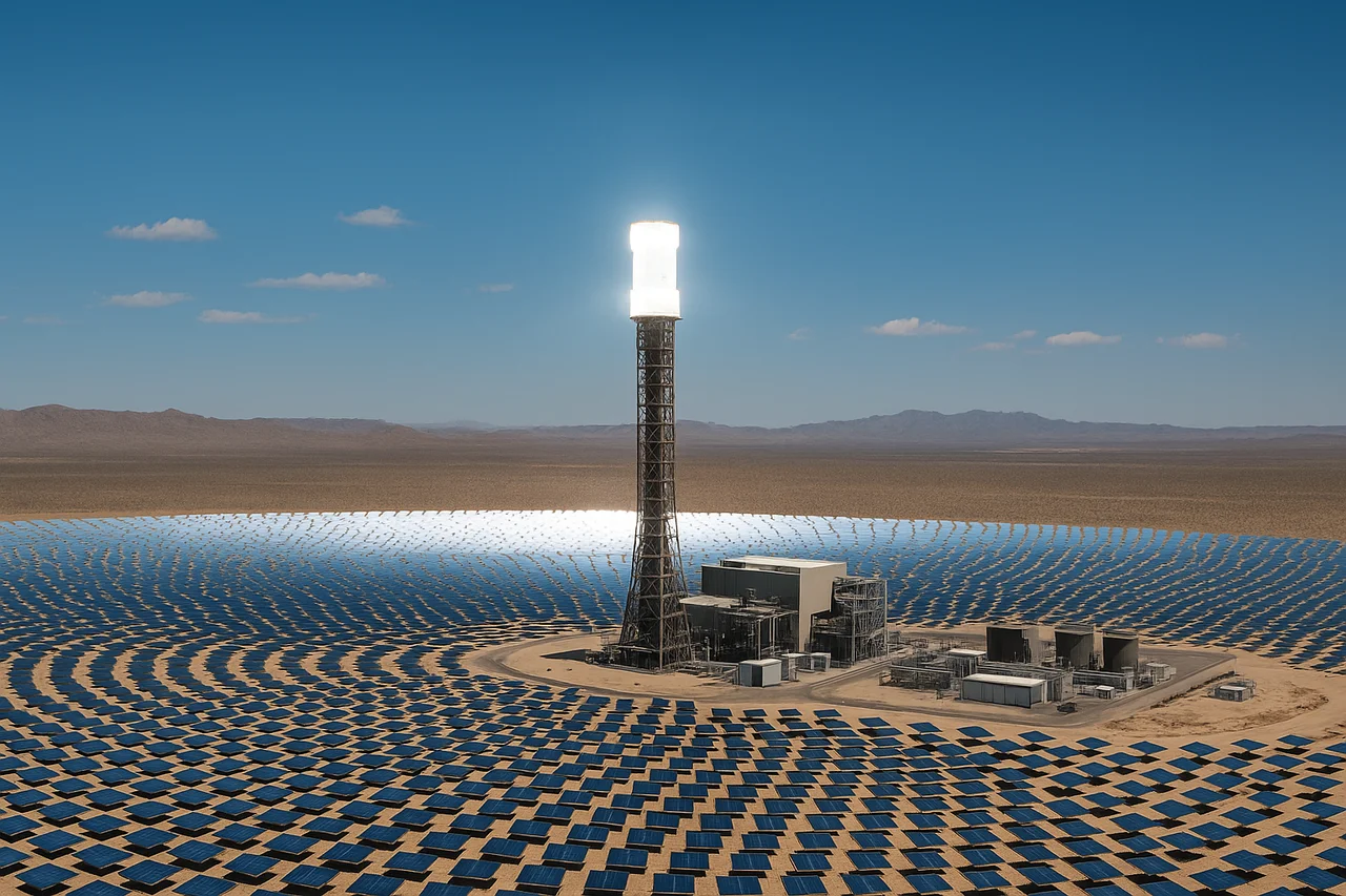 ¿Qué es la energía solar termoeléctrica y cómo transforma el calor en electricidad?