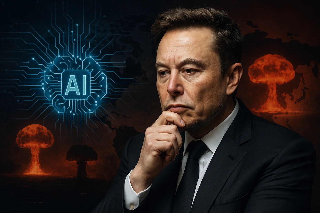 Elon Musk advierte que la carrera por la inteligencia artificial puede desencadenar la Tercera Guerra Mundial