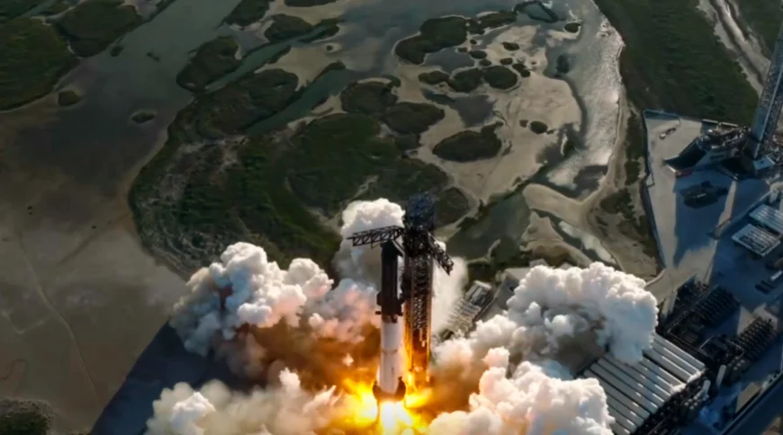 SpaceX completa la undécima prueba de Starship antes de presentar el nuevo prototipo para la Luna y Marte