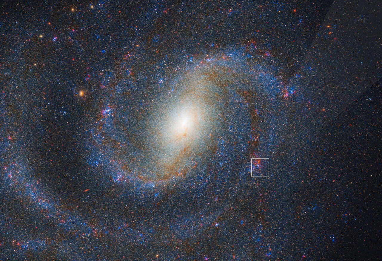 Webb descubre la primera estrella progenitora de supernova jamás vista en infrarrojo