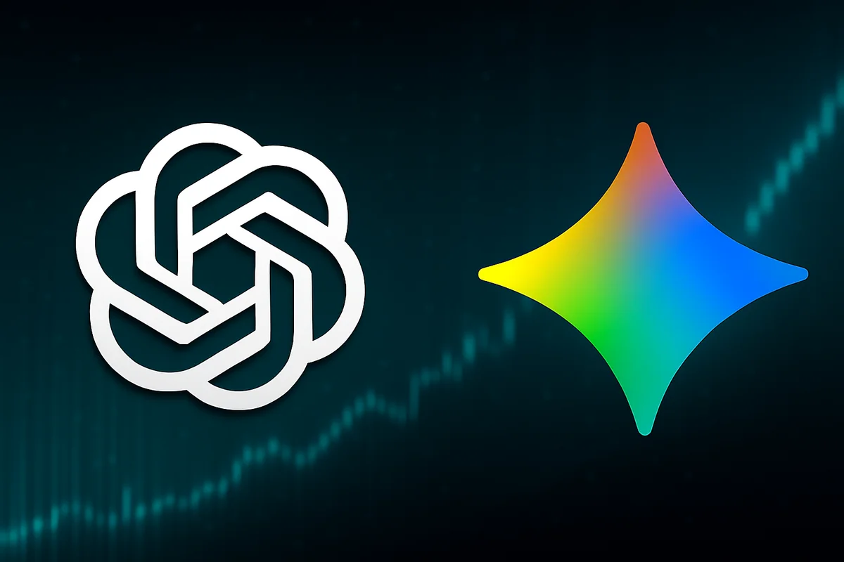 Nuevo informe revela que el crecimiento de ChatGPT se estanca mientras Gemini gana terreno
