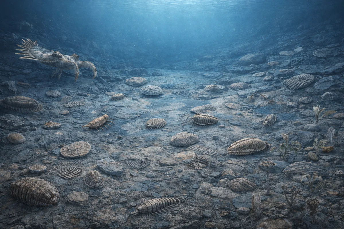 fósiles hallados en china revelan un ecosistema marino próspero tras la primera extinción masiva