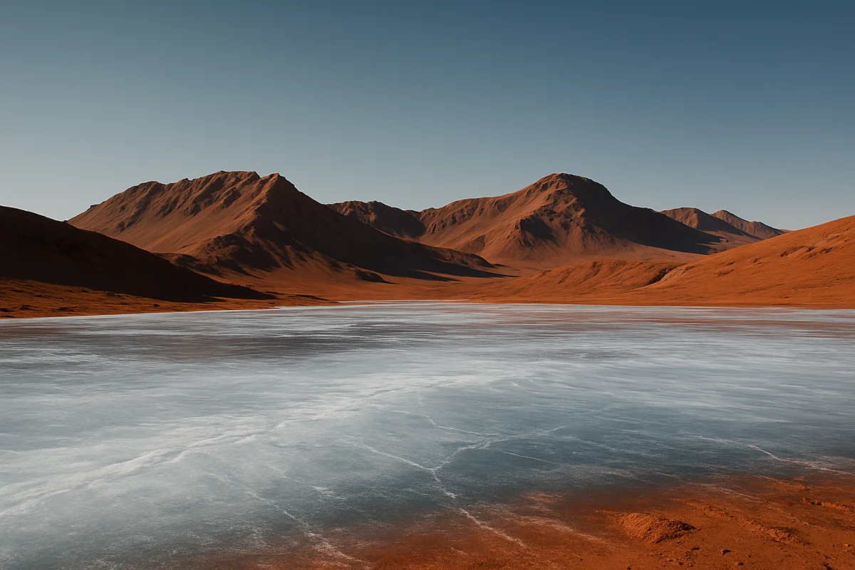 El hielo marciano podría albergar biomoléculas intactas durante millones de años, según un nuevo estudio