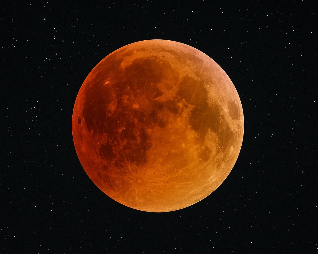 Eclipse lunar total del 7 de septiembre de 2025: horarios, visibilidad y cómo verlo en España