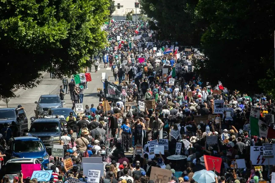 Las protestas contra la política migratoria de Trump vuelven a tomar fuerza en EE.UU.