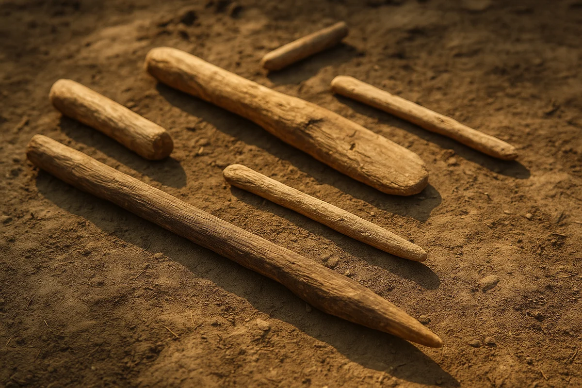 Descubren en China herramientas de madera de 300.000 años, las más antiguas del este de Asia