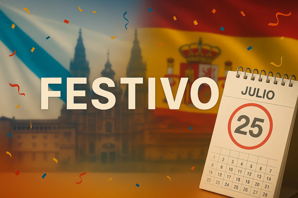 Festivo hoy en España: comunidades donde no se trabaja este 25 de julio