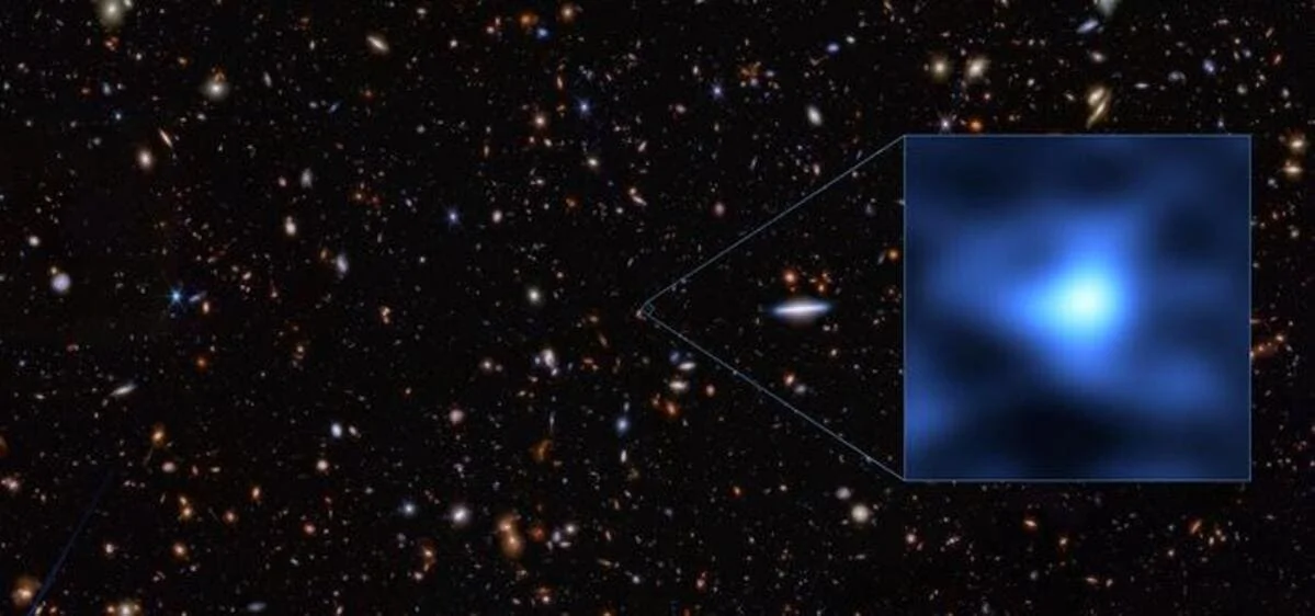 Oxígeno detectado en la galaxia más lejana conocida desafía la evolución cósmica