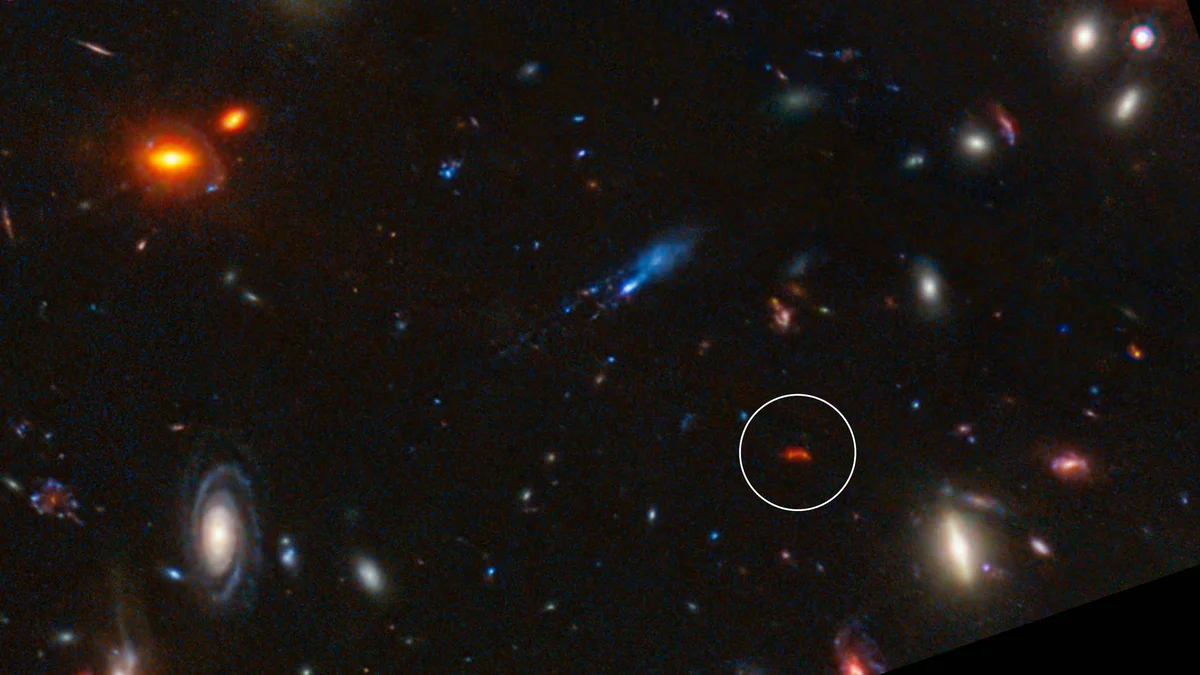 El telescopio ALMA revela una galaxia que forma estrellas 180 veces más rápido que la Vía Láctea