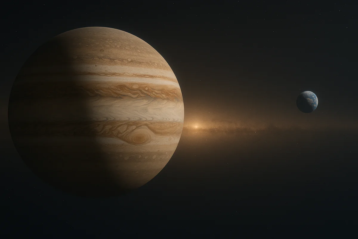 Científicos vinculan el origen de Júpiter con la formación de la Tierra y los meteoritos primitivos