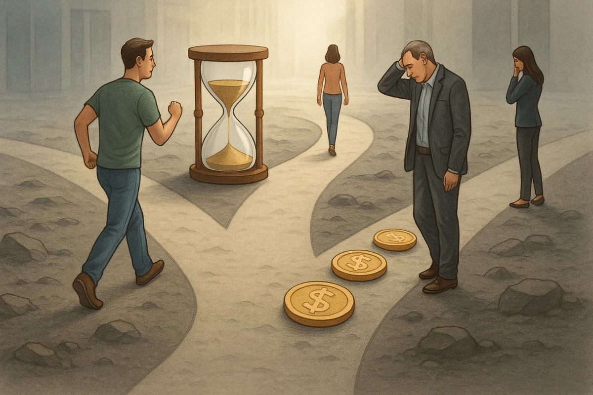 Cómo pensar en el tiempo, no en el dinero, puede aumentar tu motivación al alcanzar metas