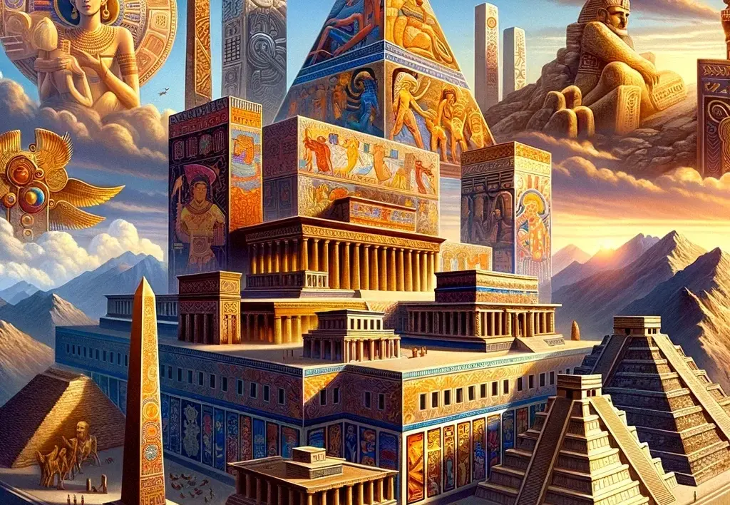 Monumentos representativos de imperios antiguos