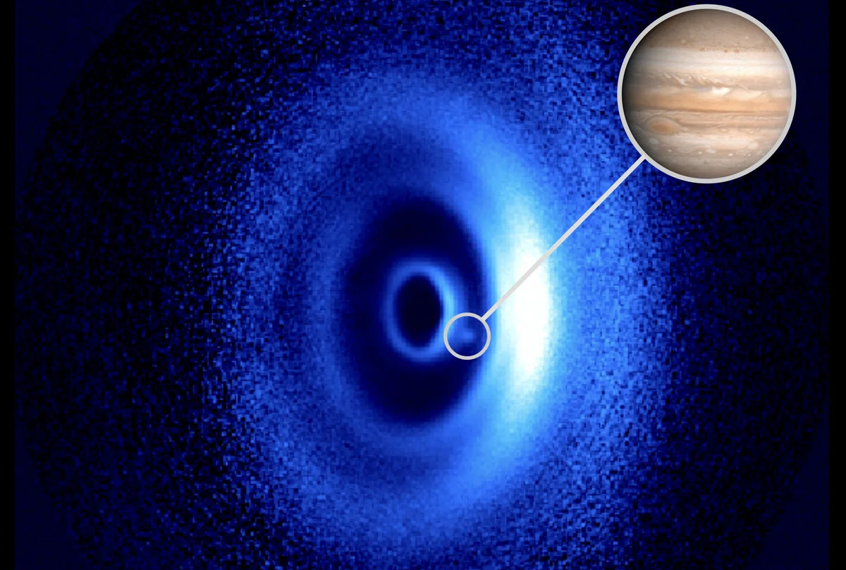Descubren WISPIT 2b, un planeta joven similar a Júpiter en pleno nacimiento alrededor de una estrella joven