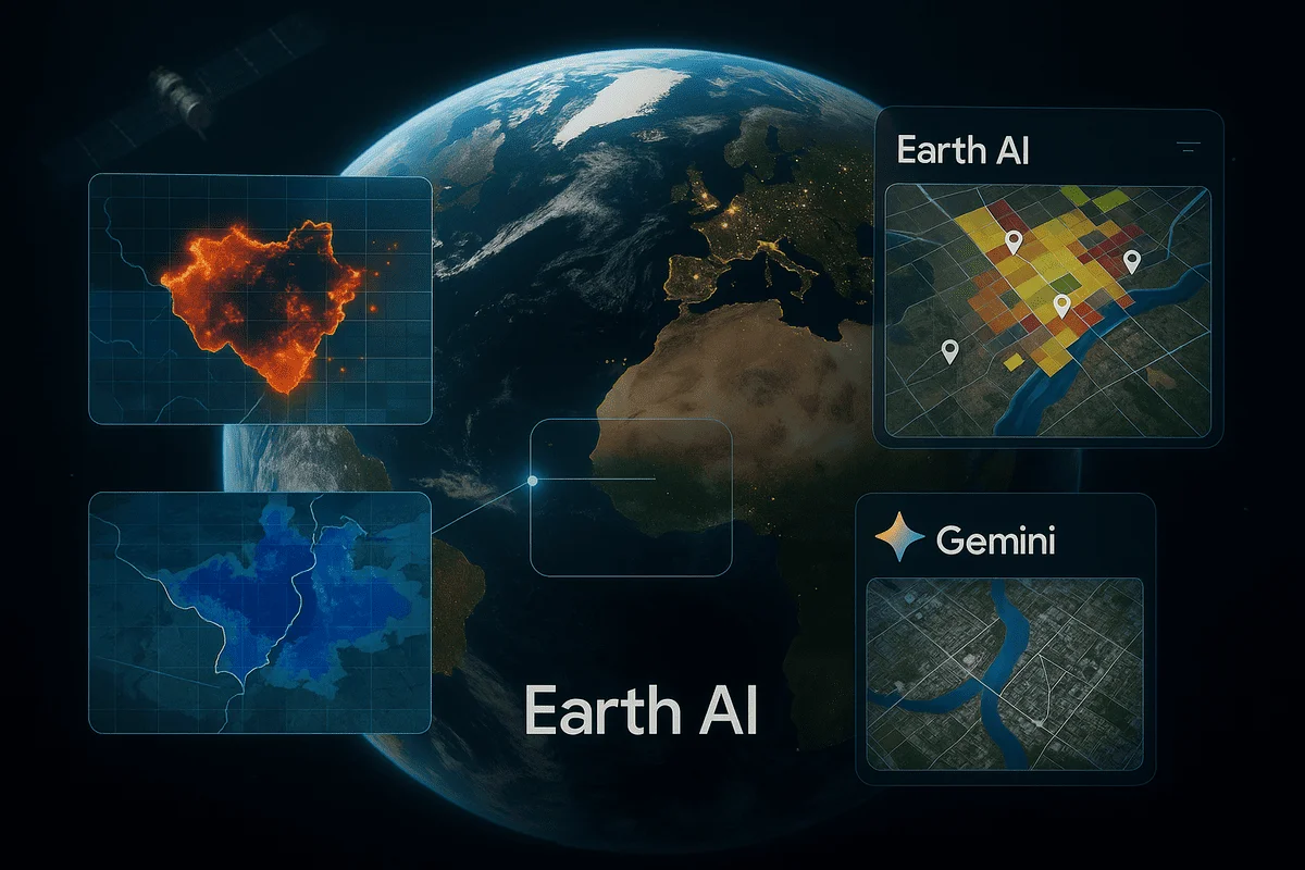 Google lleva la inteligencia geoespacial al siguiente nivel con Earth AI y Gemini