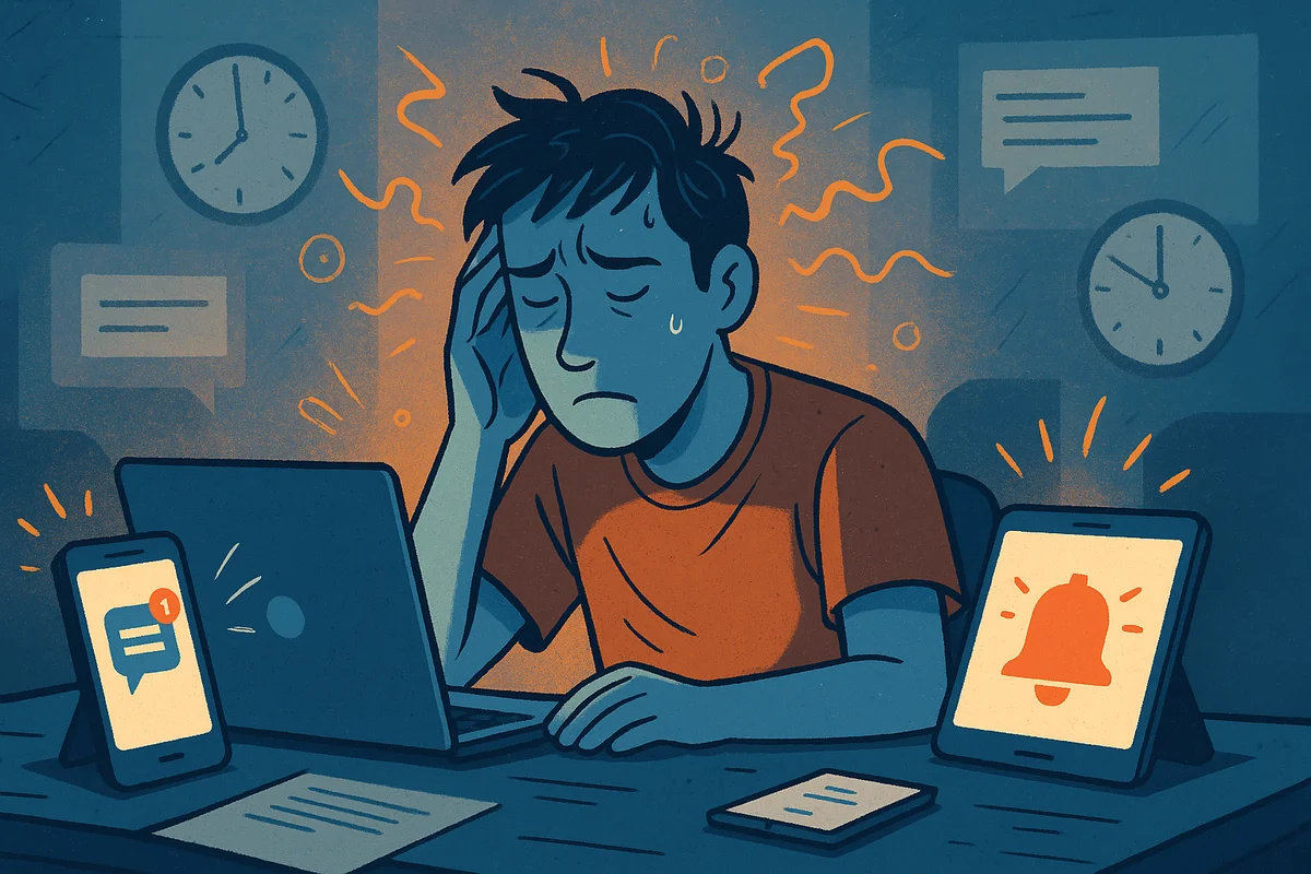 ¿Por qué cada vez nos distraemos más? El impacto del estrés y la tecnología en la atención