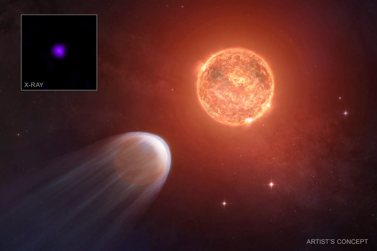 Exoplaneta de 8 millones de años pierde su atmósfera a causa de los rayos X emitidos por su estrella