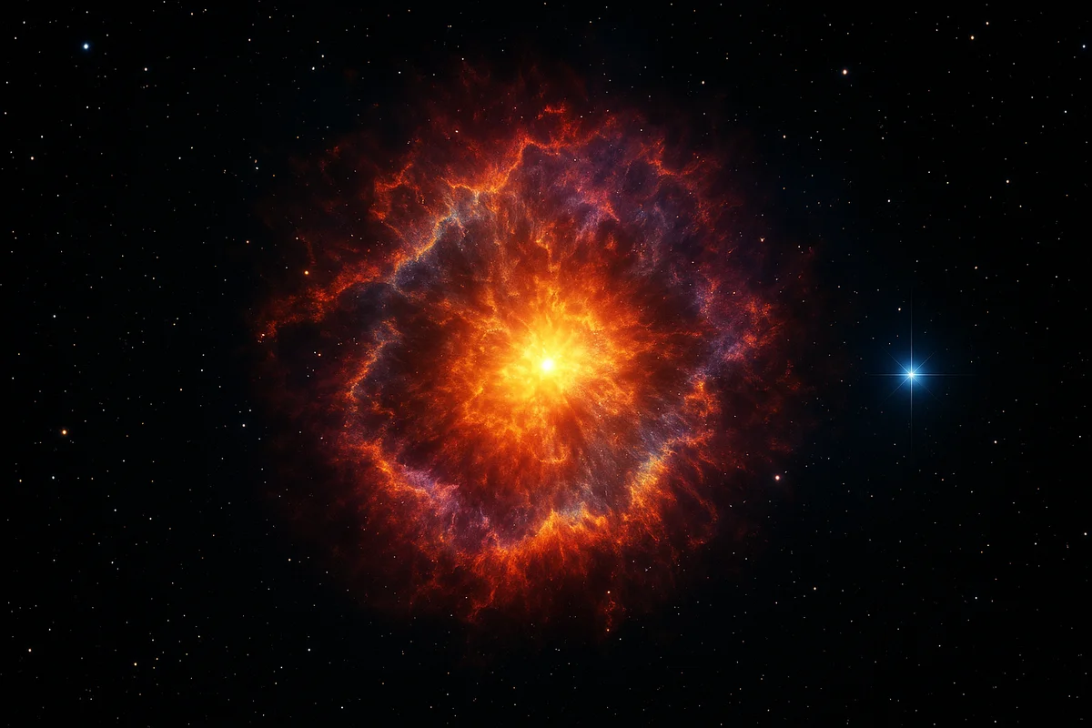 Una estrella gigante explota y expone el origen de elementos pesados como el silicio y el azufre