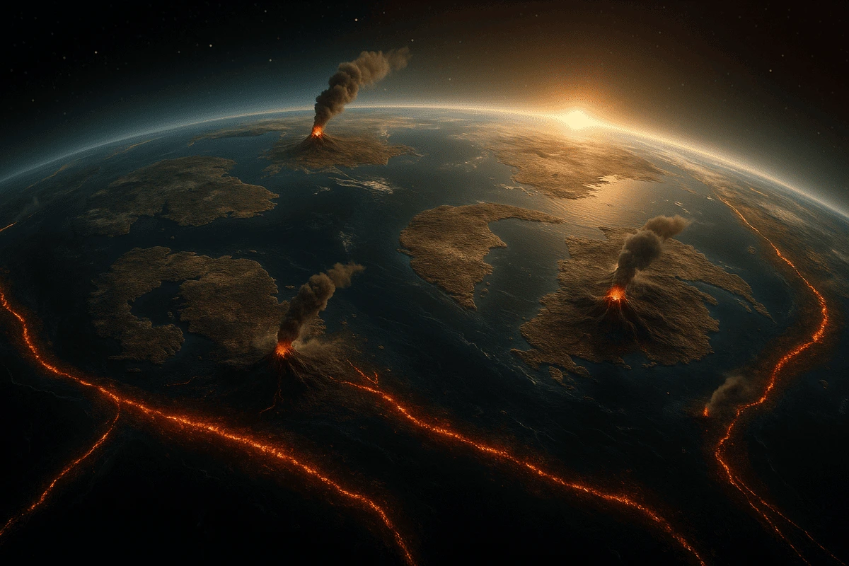 Bajo una Tierra aparentemente inmóvil, la tectónica ya forjaba los océanos que harían posible la vida compleja