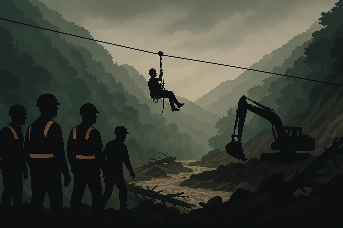 Deslizamientos y carreteras cortadas frenan el rescate tras las inundaciones en Uttarakhand, India