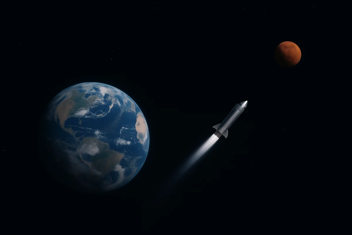 Musk advierte: solo una colonia en Marte podría salvar a la humanidad de una guerra global