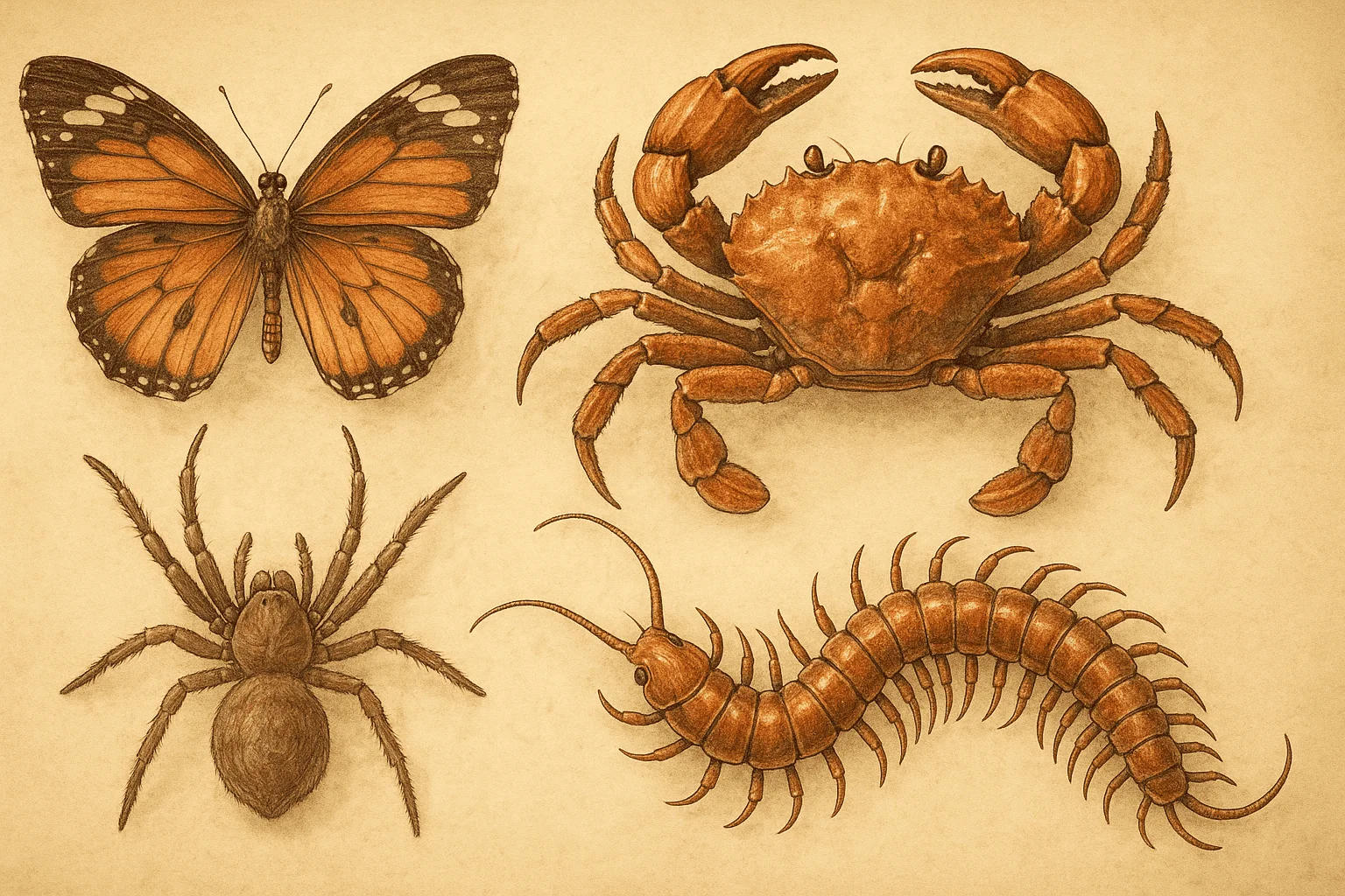 ¿Qué son los artrópodos y por qué dominan el mundo animal?