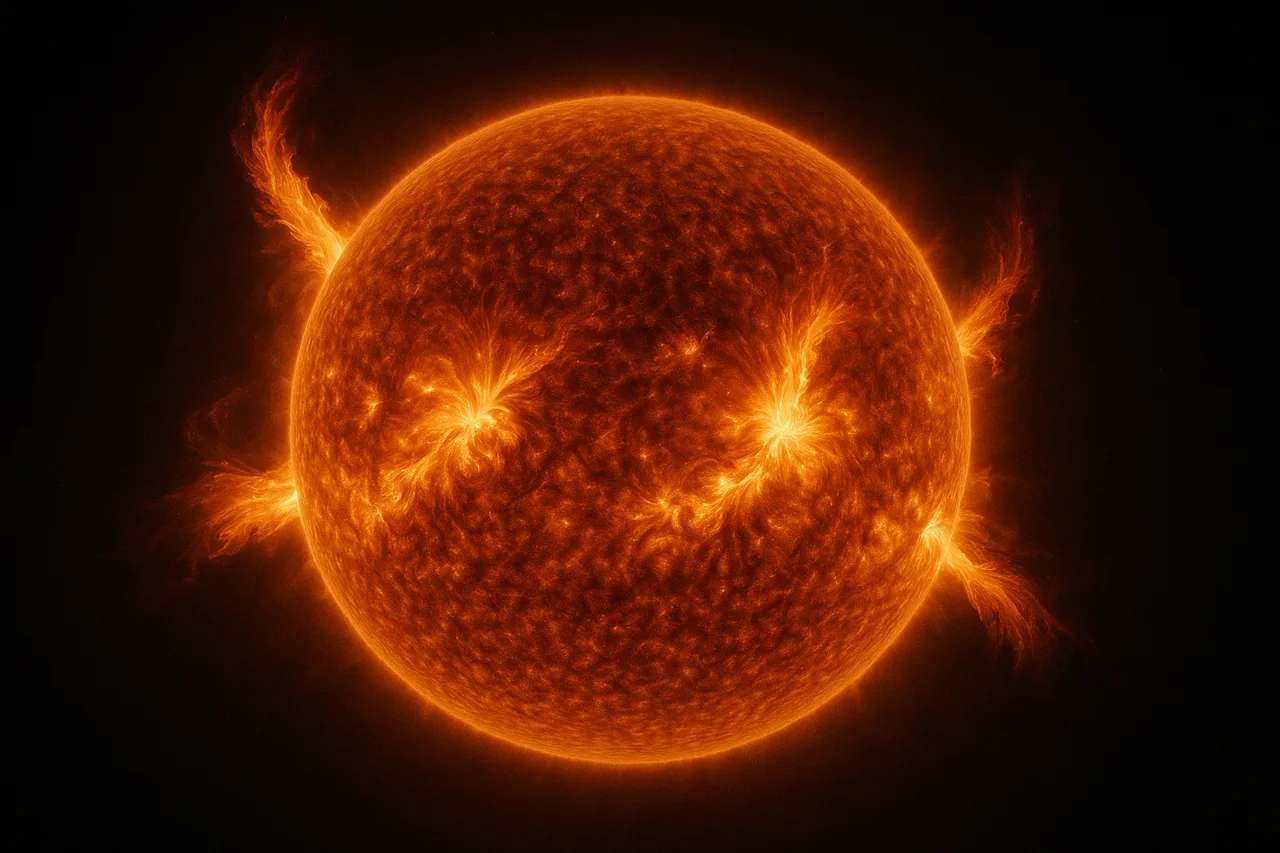 Nueva investigación revela que las erupciones solares superan los 60 millones de grados