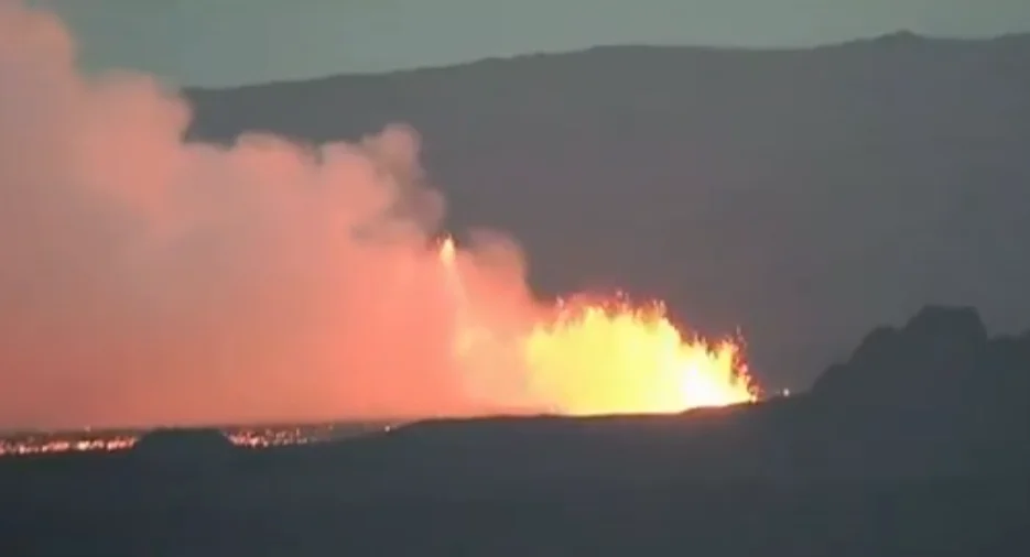 Islandia registra su duodécima erupción volcánica en cuatro años cerca de la capital