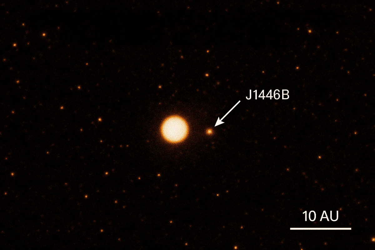 Una enana marrón con atmósfera dinámica es detectada orbitando una pequeña estrella a 55 años luz de la Tierra