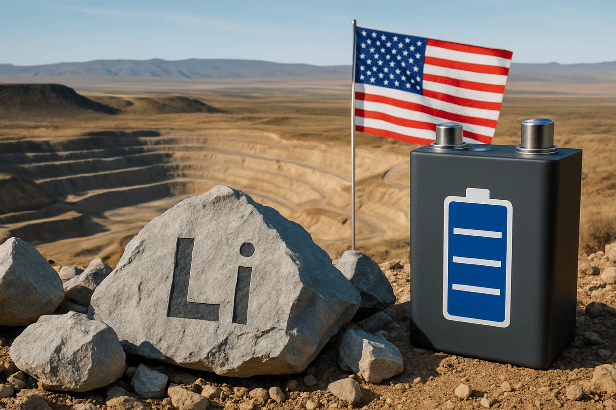 El hallazgo de litio en Nevada-Oregón coloca a EE.UU. como nuevo líder mundial de baterías
