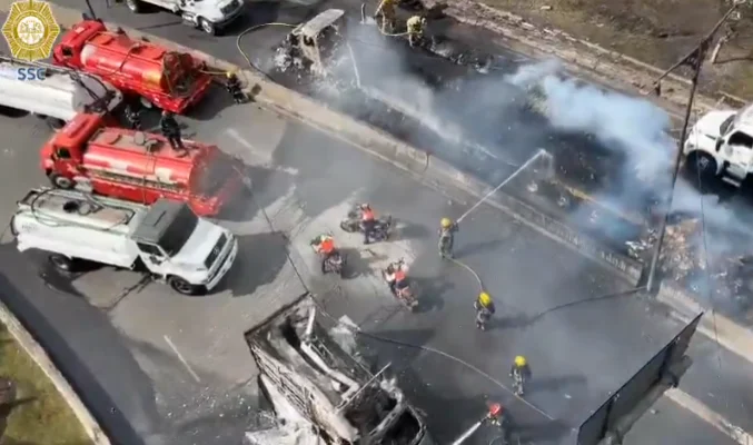 Explosión de pipa en Iztapalapa: seis muertos y decenas de heridos graves reciben atención en hospitales de CDMX