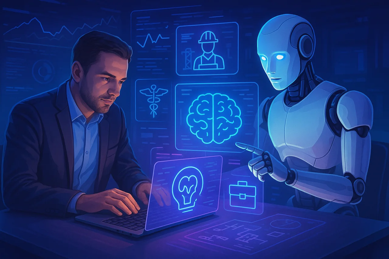 Cómo la inteligencia artificial está transformando el trabajo en 2025