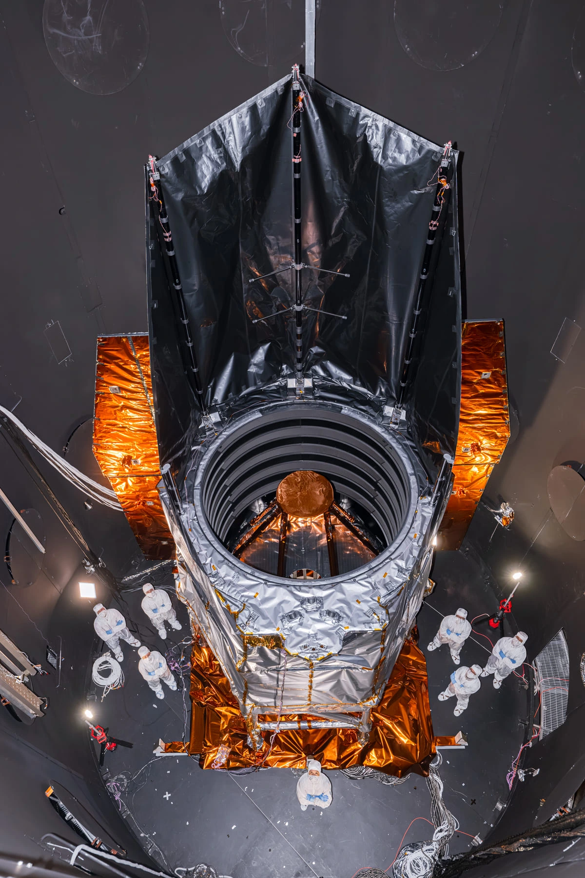 Superada la prueba térmica que acerca al telescopio Roman a su fase final de ensamblaje