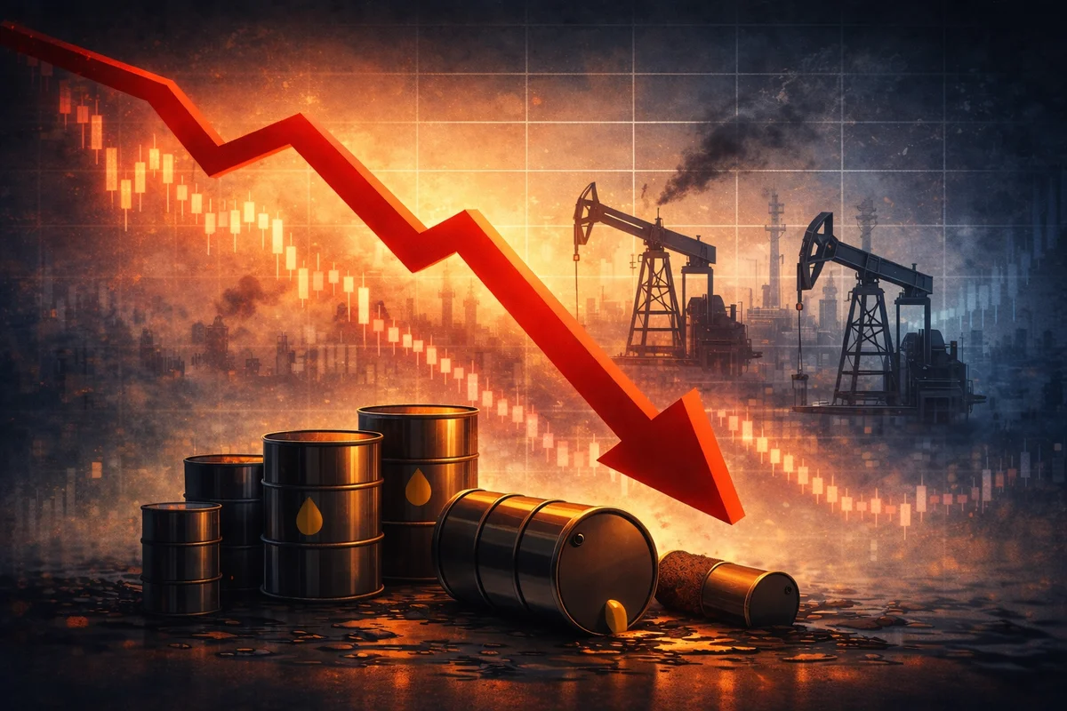 Los precios del petróleo caen al inicio de 2026 tras un 2025 de pérdidas