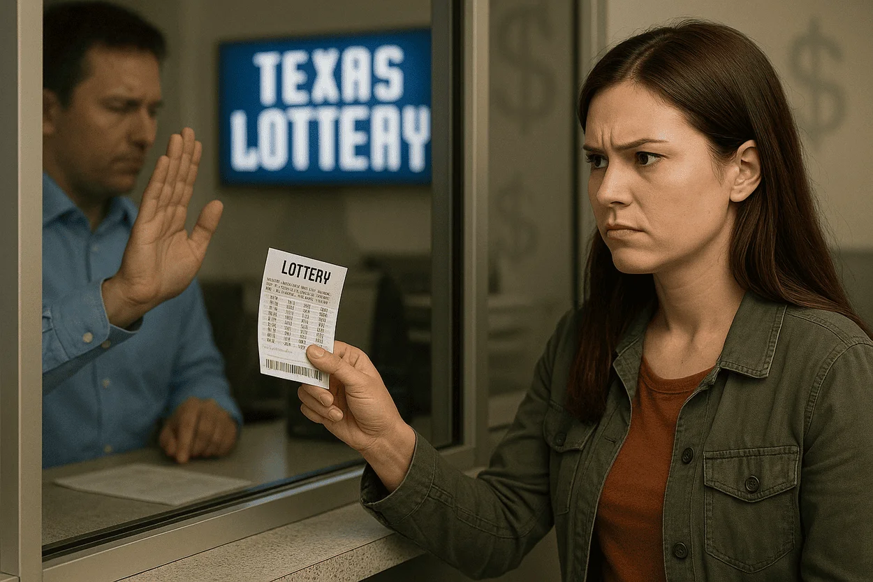 La ganadora de la lotería de Texas enfrenta un disputa legal tras reclamar un premio millonario y no recibirlo