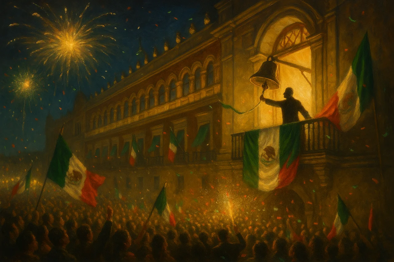 ¿Qué es el grito de independencia y por qué México lo celebra cada 15 de septiembre a las 23:00?