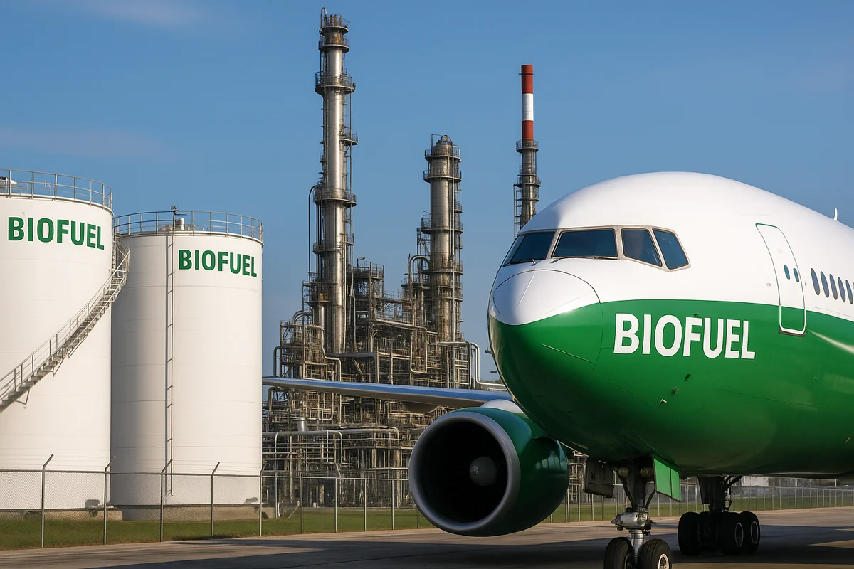 China amplía las exportaciones de combustible de aviación verde al autorizar nuevas refinerías de biocombustibles
