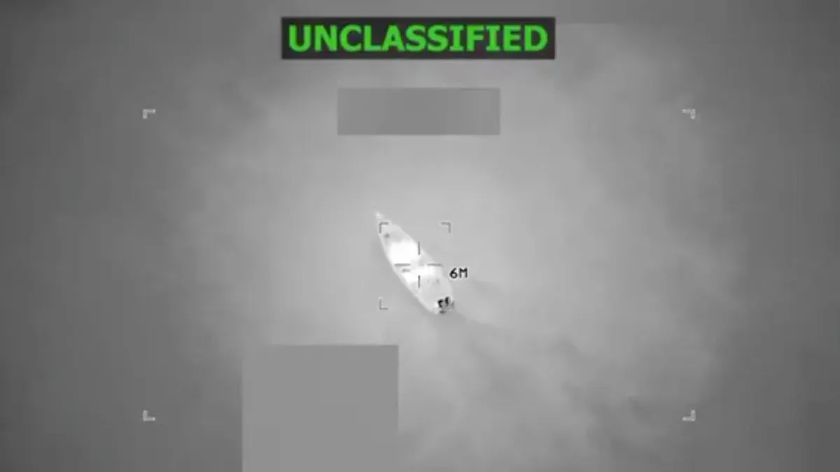 Un ataque estadounidense en el Caribe deja seis presuntos narcotraficantes muertos