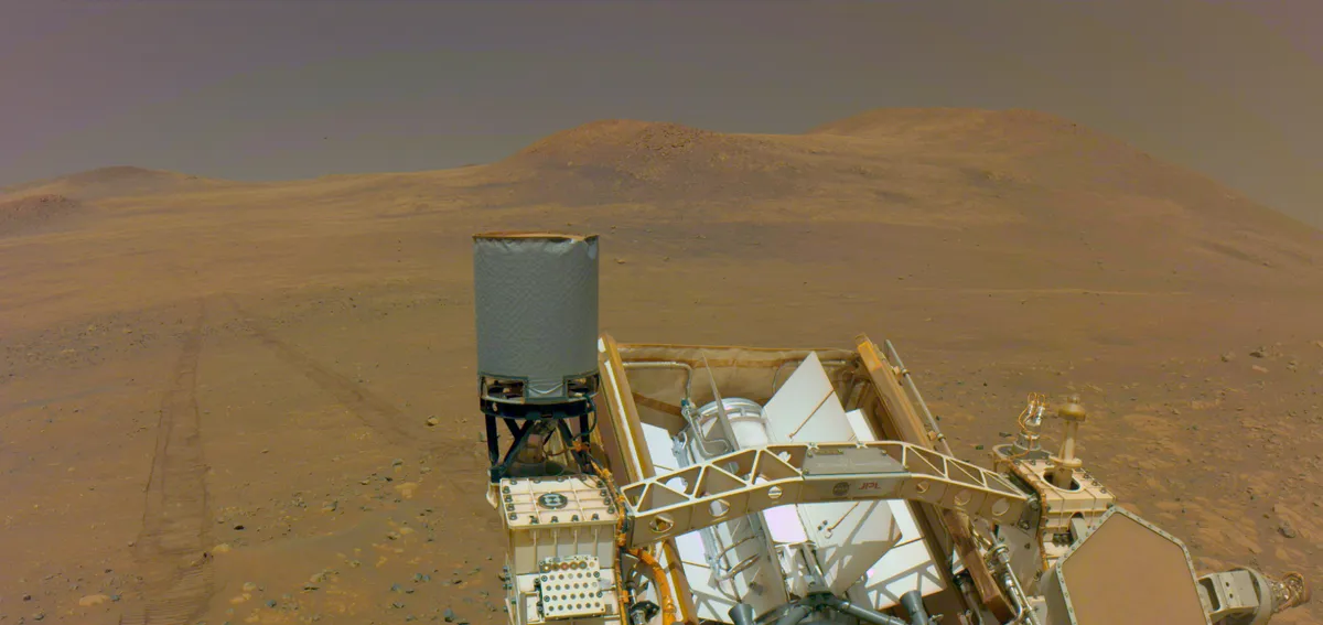 Rover Perseverance se prepara para analizar una de las rocas más antiguas de Marte en la región de Krokodillen
