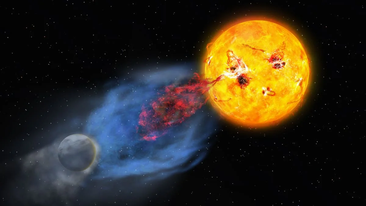El Sol primitivo pudo lanzar gigantescas tormentas de plasma que moldearon los planetas del sistema solar