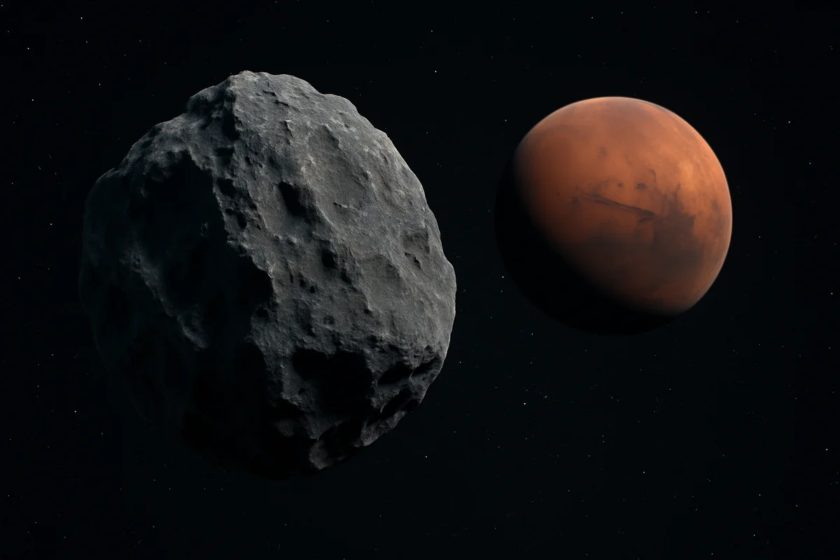 Meteorito marciano formado a 70 km de profundidad revela secretos de antiguos sistemas volcánicos en Marte