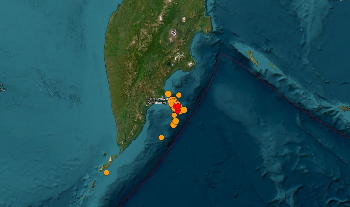 Enjambre sísmico en Kamchatka: siete réplicas tras el terremoto de magnitud 7.8 del 18 de septiembre