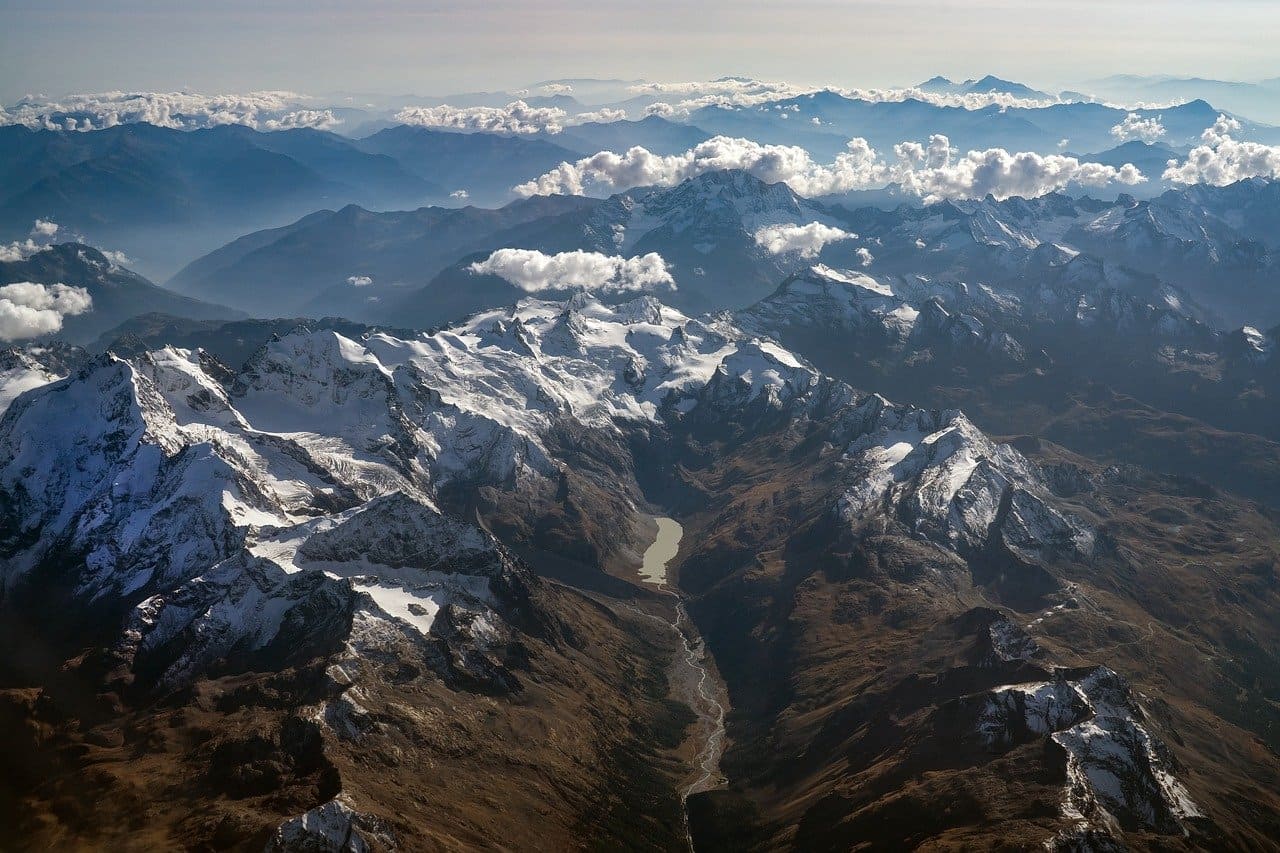Qué son los Alpes y qué países los conforman