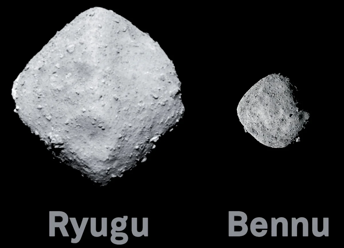 Asteroides Bennu y Ryugu comparten origen en Polana, según datos del James Webb