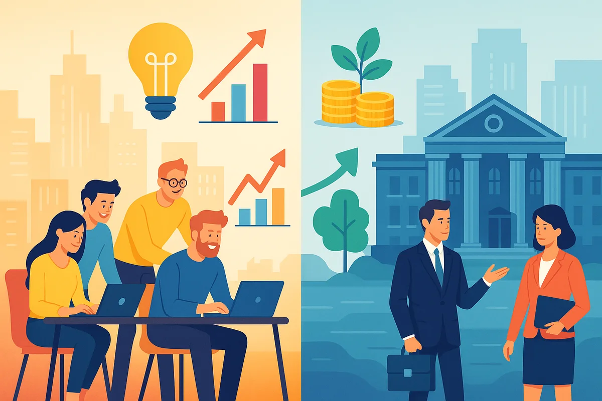 Startups vs. empresas tradicionales: ¿Quién lidera la innovación y el valor a largo plazo?